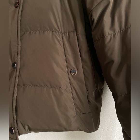 ANDREW MARC McKenna Reversible Down Filled Hooded Jacket - Picture 7 of 11